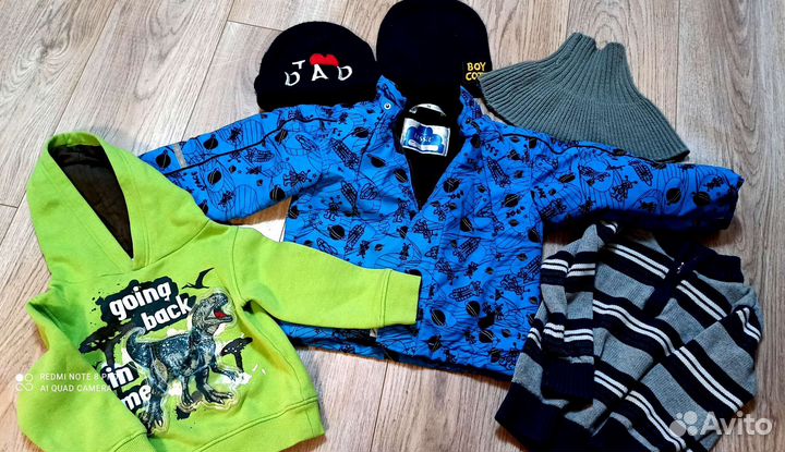 Вещи пакетом на мальчика 98 104