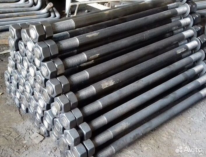 Фундаментные болты, анкерные пластины, шайбы