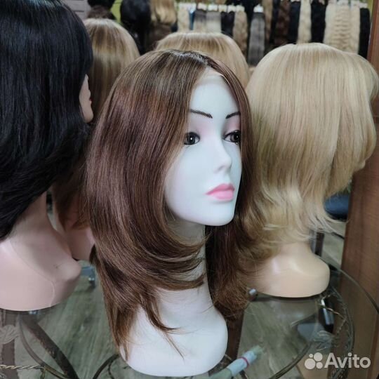 Парик система из натуральных волос 5#