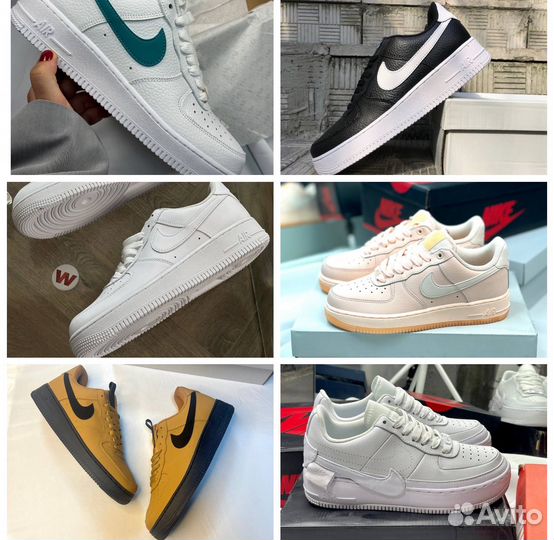 Кроссовки Nike Air Force 1 07 мужские женские