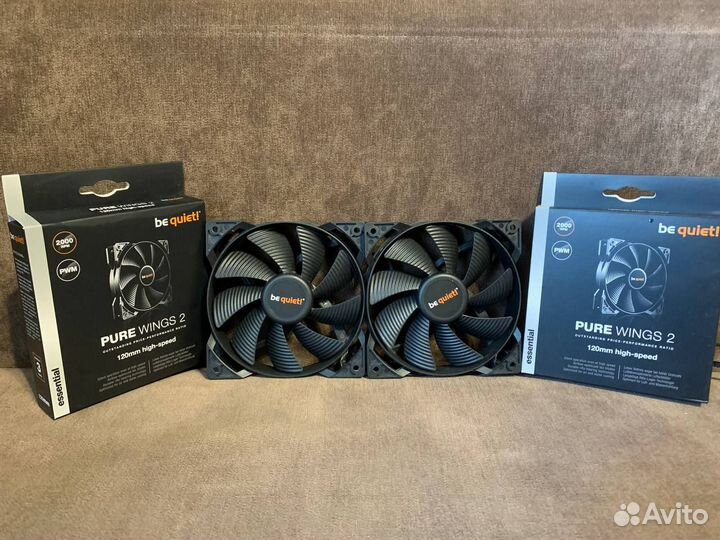 Вентилятор be quiet pure wings 2 120mm high-speed