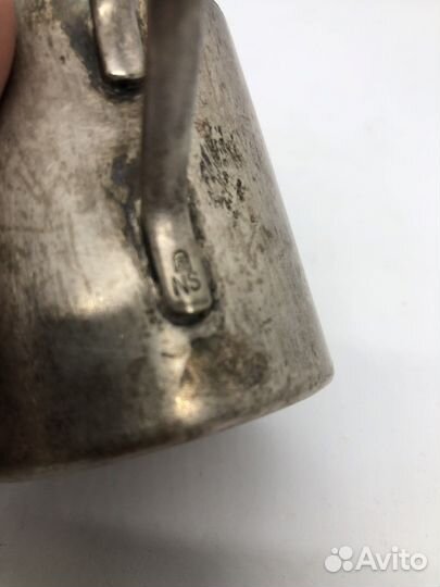 Кружка мельхиор Германия