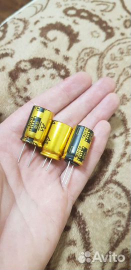 Audio note kasei, Elna,Nichicon