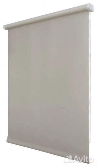Рулонные шторы Плайн светло-серый 180 см