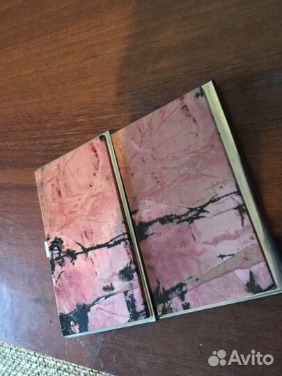 Визитница с натуральным камнем