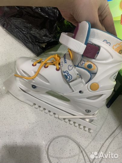 Коньки детские раздвижные 30 33