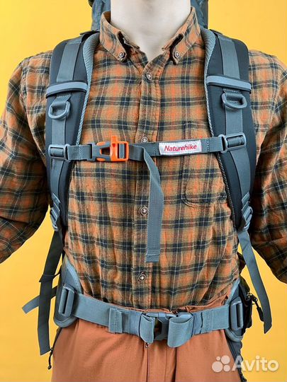 Рюкзак туристический 70+5 литров Naturehike