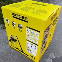 Пылесос Karcher WD 3 Workshop с розеткой