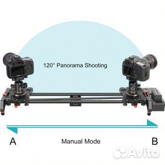 Слайдер GVM 80см моторизированный