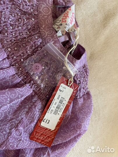 Блузка для девочки новая 110 см