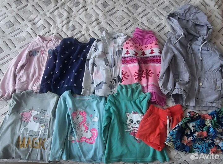 Детская одежда для девочек пакетом