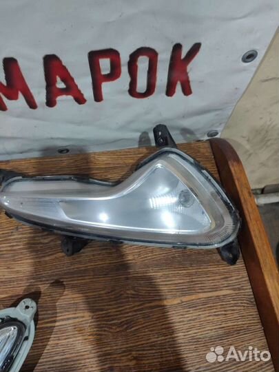 Птф левая hyundai solaris рест с 2014