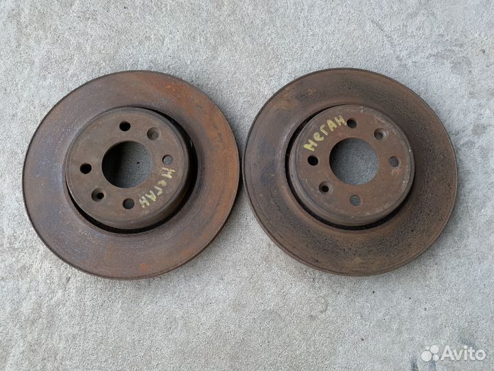 Диск тормозной передний Renault Megane 1