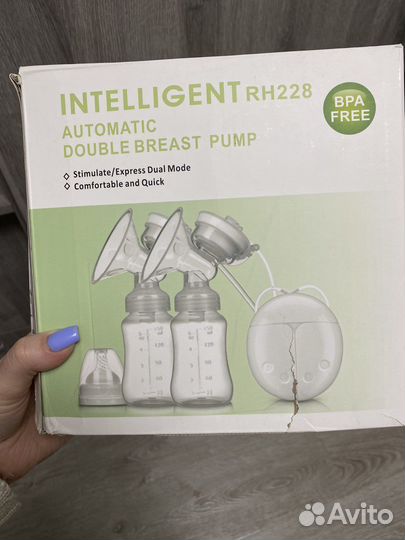 Молокоотсос электрический двойной