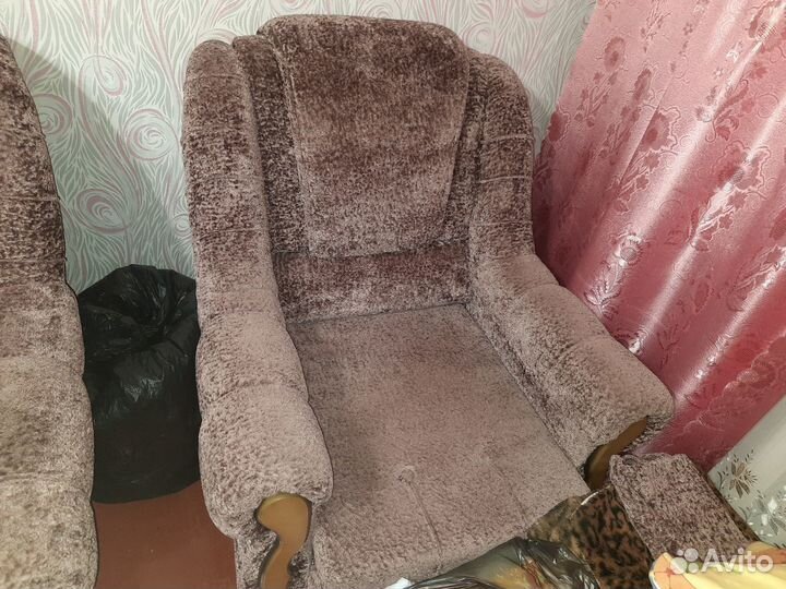Диван с креслами бу
