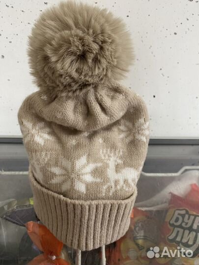 Шапка зимняя женская