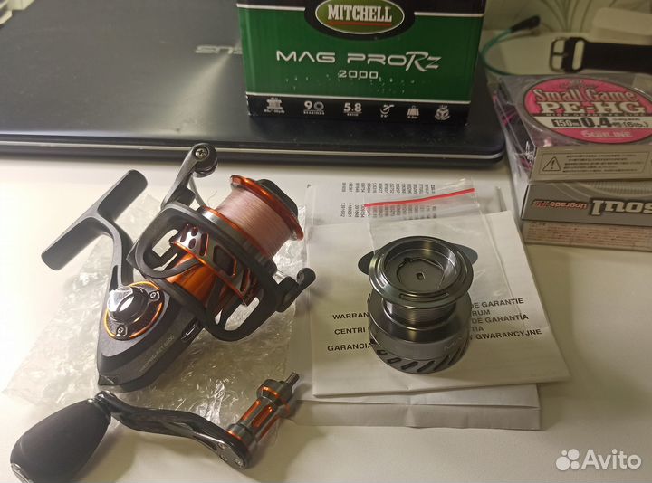 Безынерционная катушка Mitchell Mag Pro RZT 2000