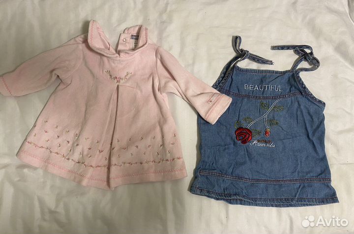 Пакет вещей для девочки 62-74