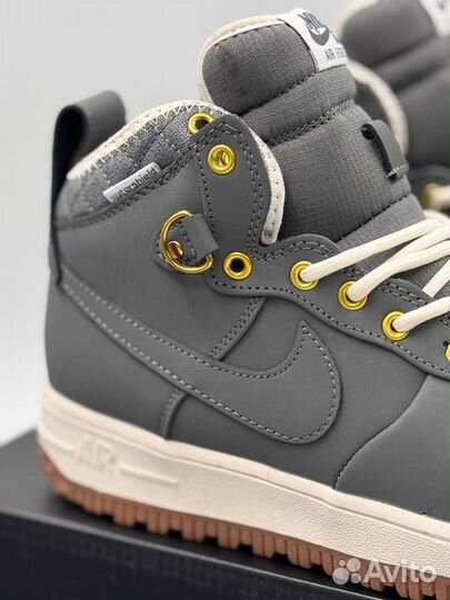 Nike air Force 1 Duckboot с мехом кроссовки