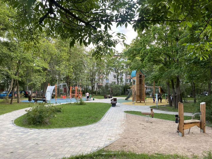 2-к. квартира, 45,7 м², 2/5 эт.