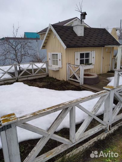 Детский деревянный дом