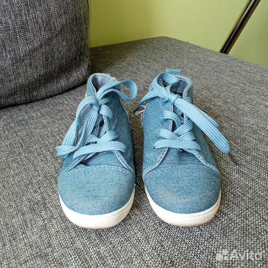 Кеды джинсовые для девочки