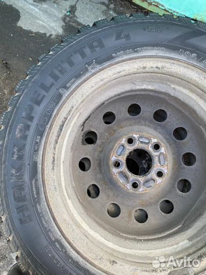 Резина и диски штампованные 5/114,3 R15
