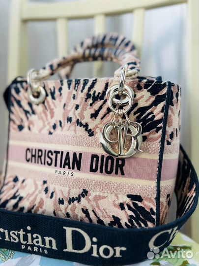 Сумка Christian Dior Lady D-lite Оригинал