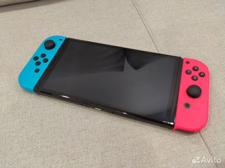 Nintendo Switch oled 64Gb + 128Gb Прошитая