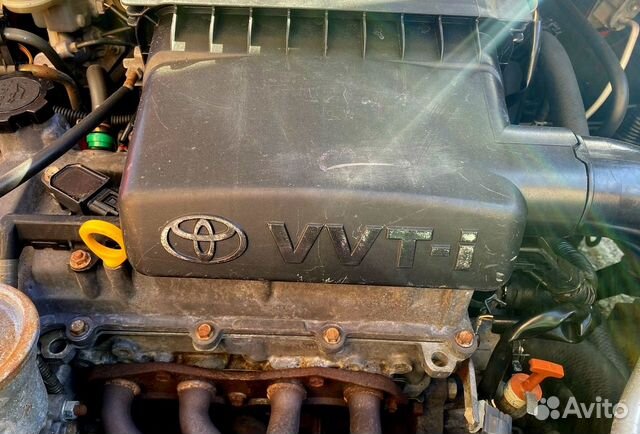 Двигатель Toyota Vitz SCP10 1szfe