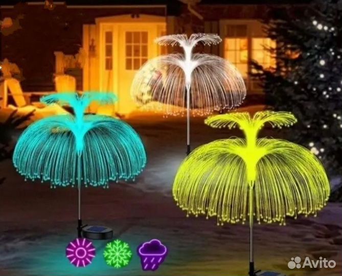 Светильник садовый на солнечной батарее