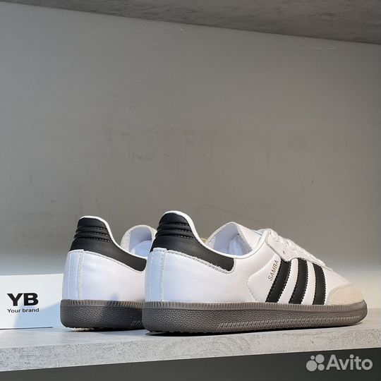 Adidas Samba кеды White