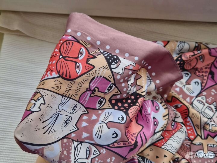 Шелковый платок женский