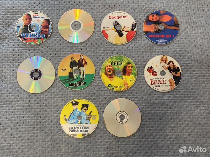 DVD диски (фильмы - комедия)