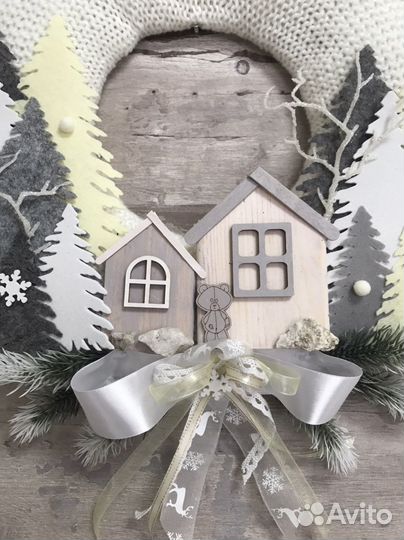 Новогодний венок,декор