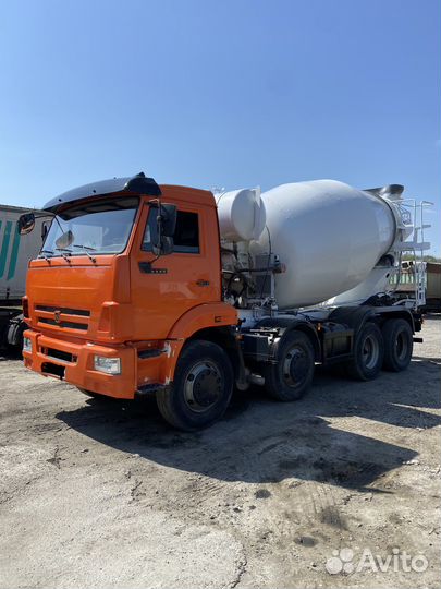 Автобетоносмеситель КамАЗ 5814Y9, 2019