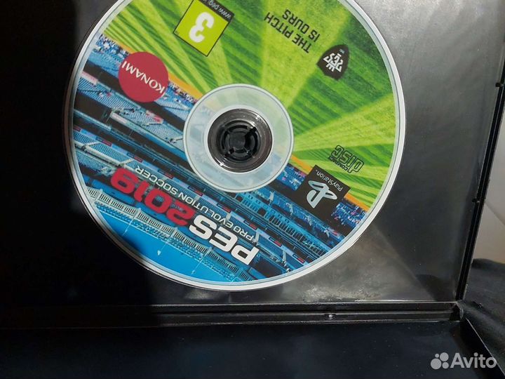 Pes2019 для пс2 диск не лицензионный