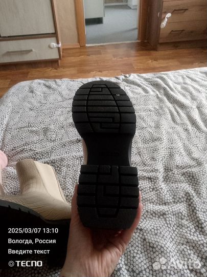 Полусапоги женские 40 размер новые таккарди