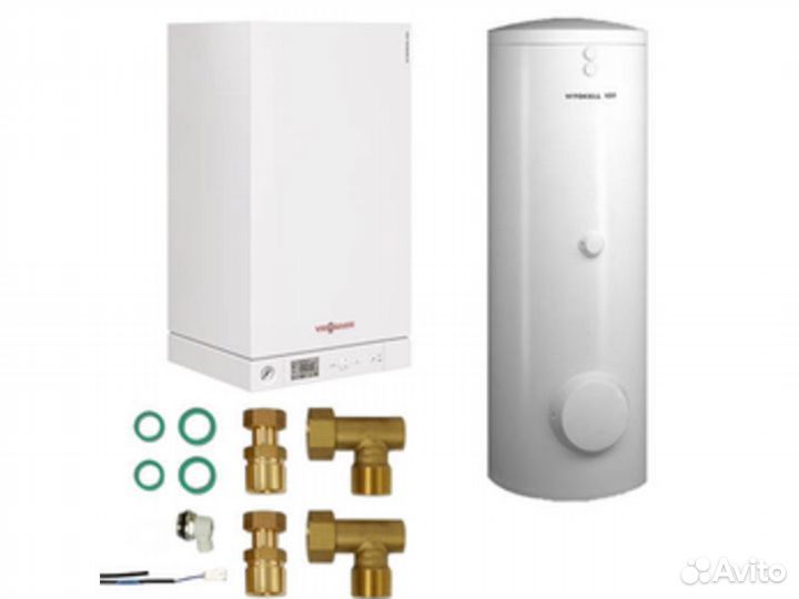 Viessmann Vitopend 100-W 24 кВт+ бойлер 200л