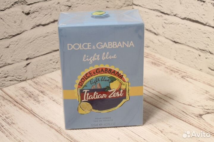 Туалетная вода Light Blue Pour Homme Italian Zest