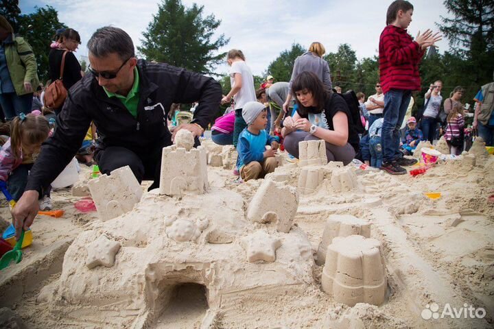 Песок для детской песочницы