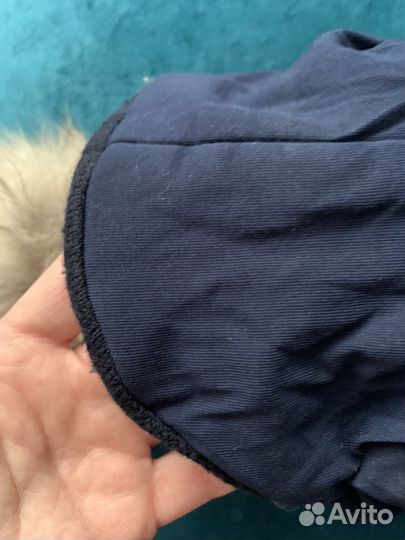 Шапка шлем для девочки 50 52