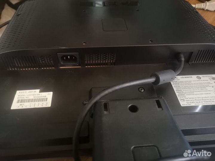 Монитор 19'' NEC LCD190V-BK-1