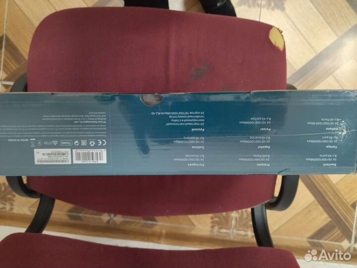 24 портовый настольный монтируемый в стойку коммму