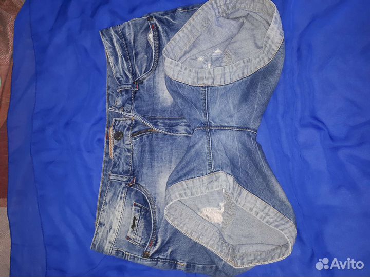 Женские джинсовые шорты 34размер