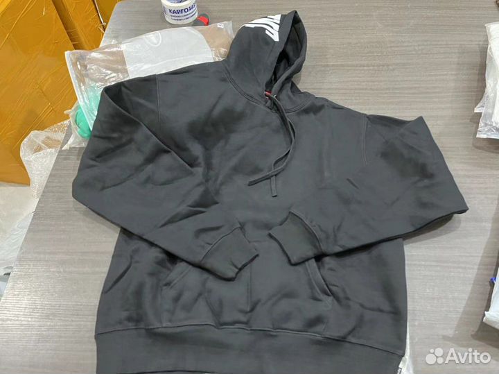 Supreme худи черное