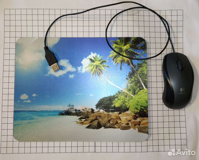 Клавиатура logitech K200 мышь Logitech NM-UAG120