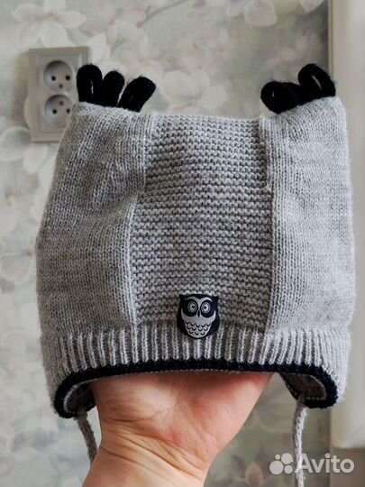 Шапка демисезонная для малыша