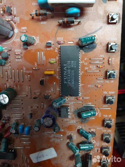 Плата(микросхемы и др.) телевизора funai