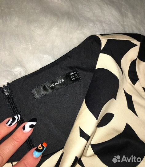 Hallhuber новое платье М хлопок